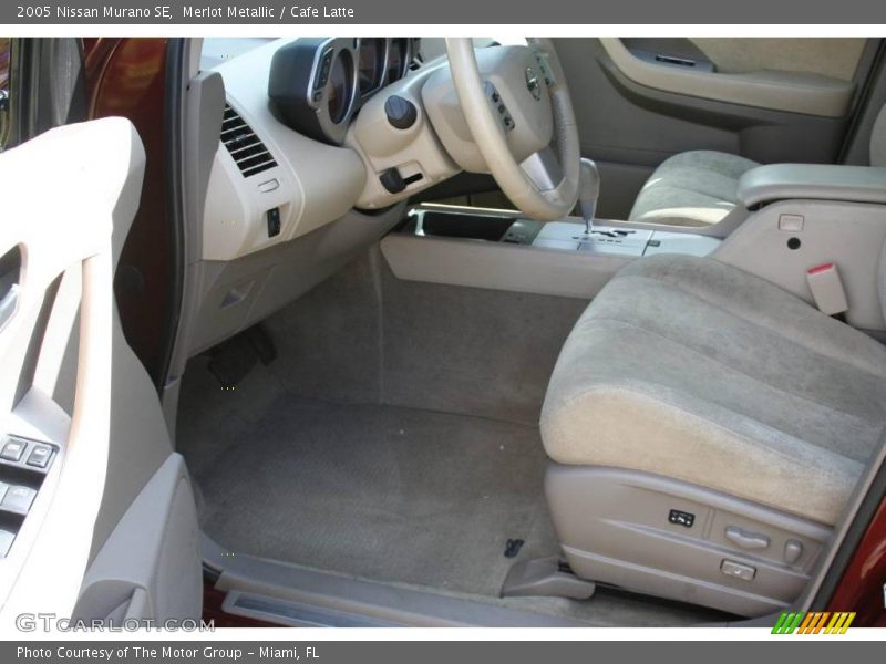 Merlot Metallic / Cafe Latte 2005 Nissan Murano SE
