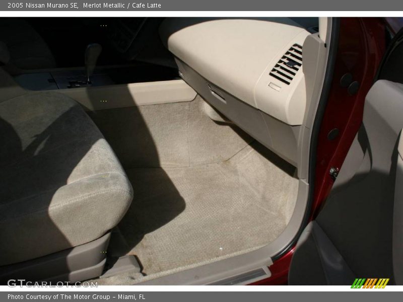 Merlot Metallic / Cafe Latte 2005 Nissan Murano SE
