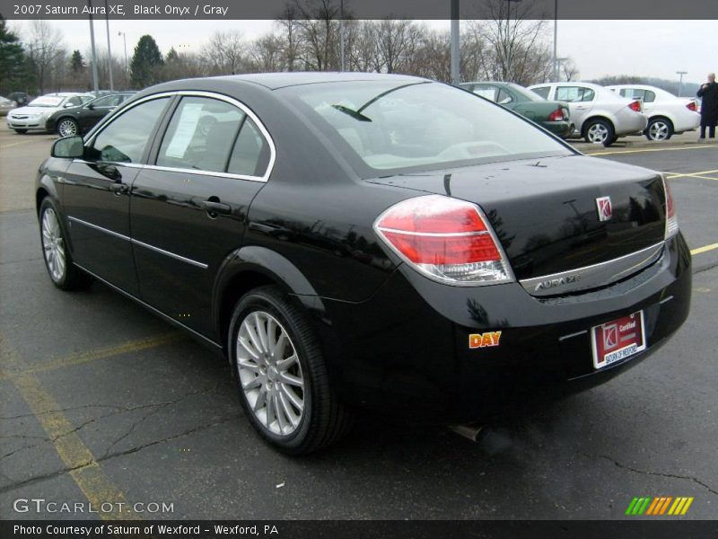 Black Onyx / Gray 2007 Saturn Aura XE