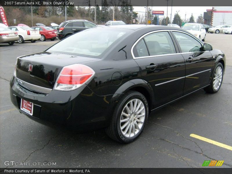 Black Onyx / Gray 2007 Saturn Aura XE