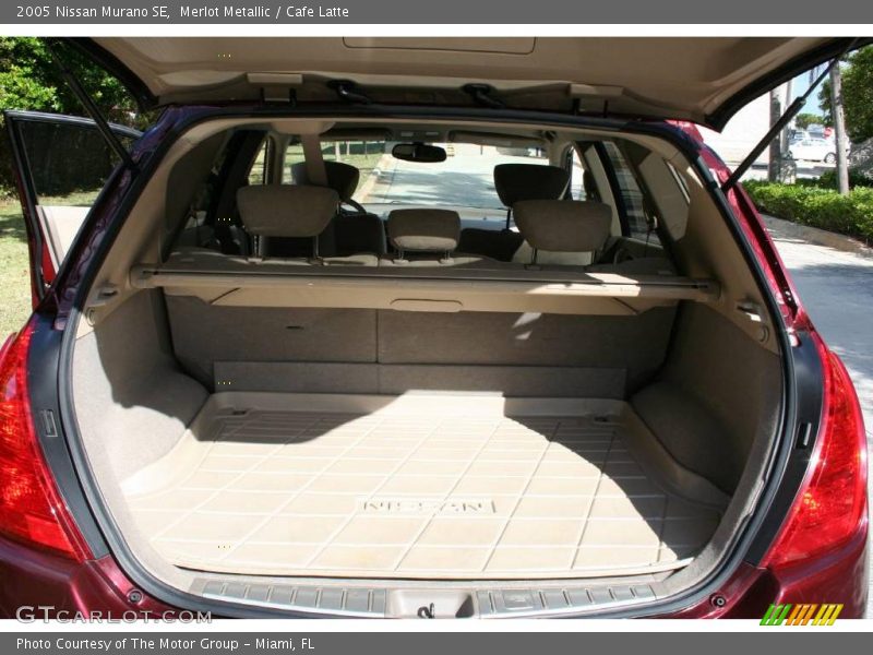 Merlot Metallic / Cafe Latte 2005 Nissan Murano SE