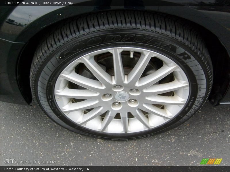 Black Onyx / Gray 2007 Saturn Aura XE