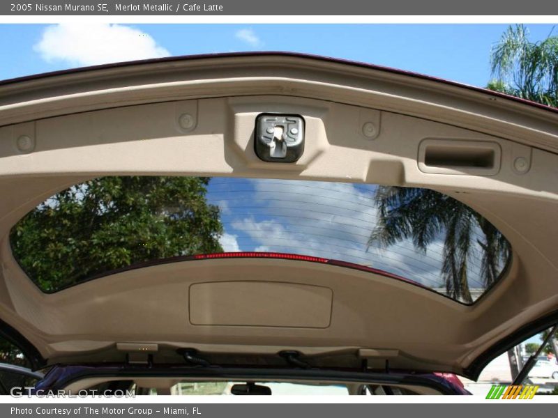Merlot Metallic / Cafe Latte 2005 Nissan Murano SE