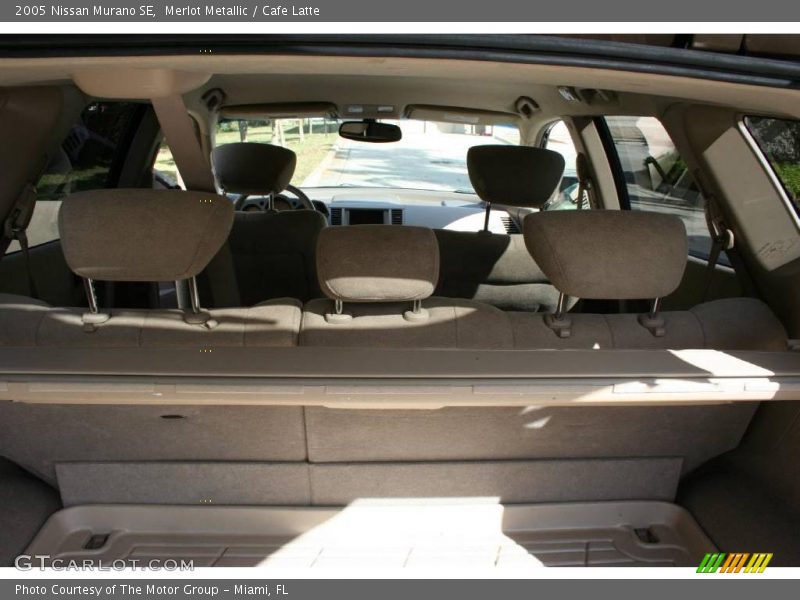 Merlot Metallic / Cafe Latte 2005 Nissan Murano SE