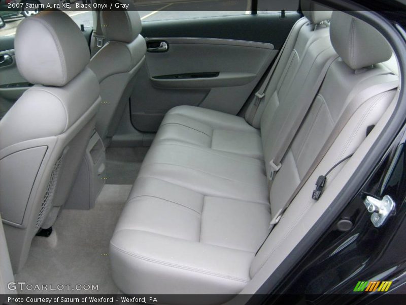 Black Onyx / Gray 2007 Saturn Aura XE