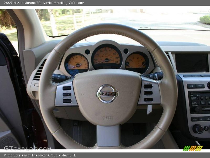 Merlot Metallic / Cafe Latte 2005 Nissan Murano SE