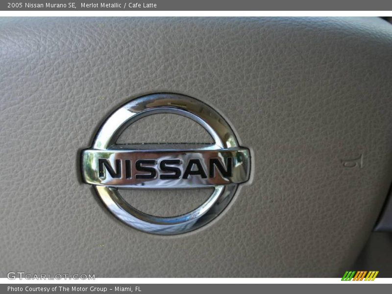 Merlot Metallic / Cafe Latte 2005 Nissan Murano SE