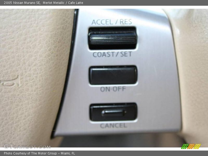 Merlot Metallic / Cafe Latte 2005 Nissan Murano SE