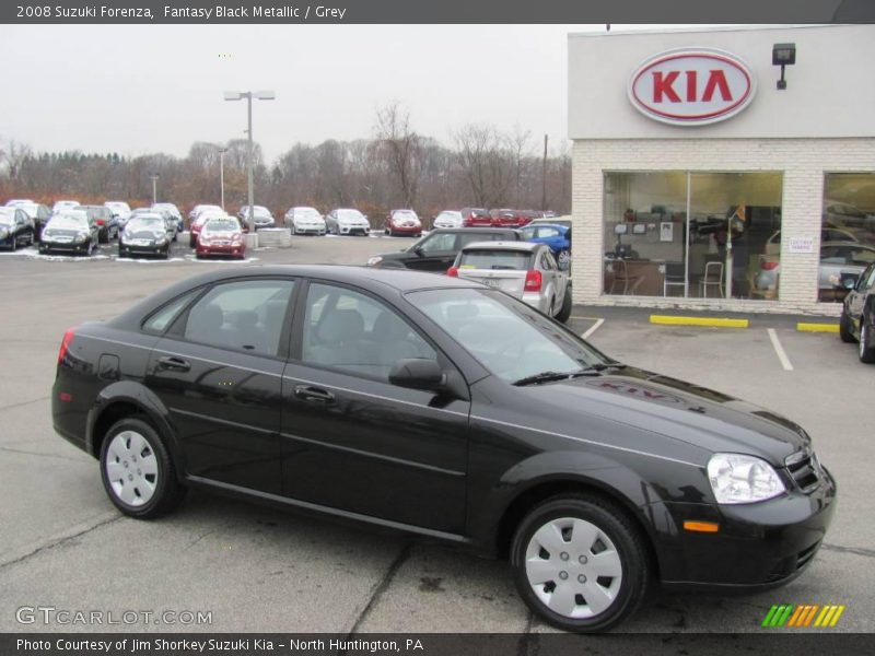 Fantasy Black Metallic / Grey 2008 Suzuki Forenza