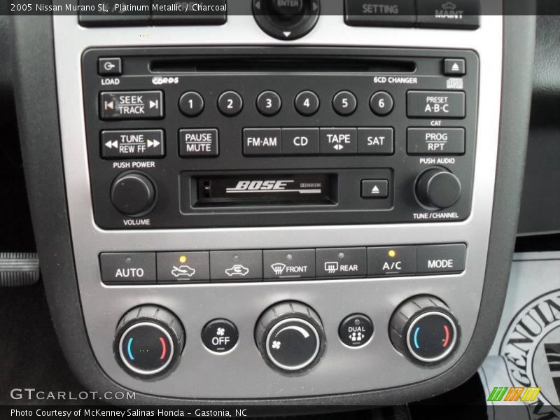 Platinum Metallic / Charcoal 2005 Nissan Murano SL