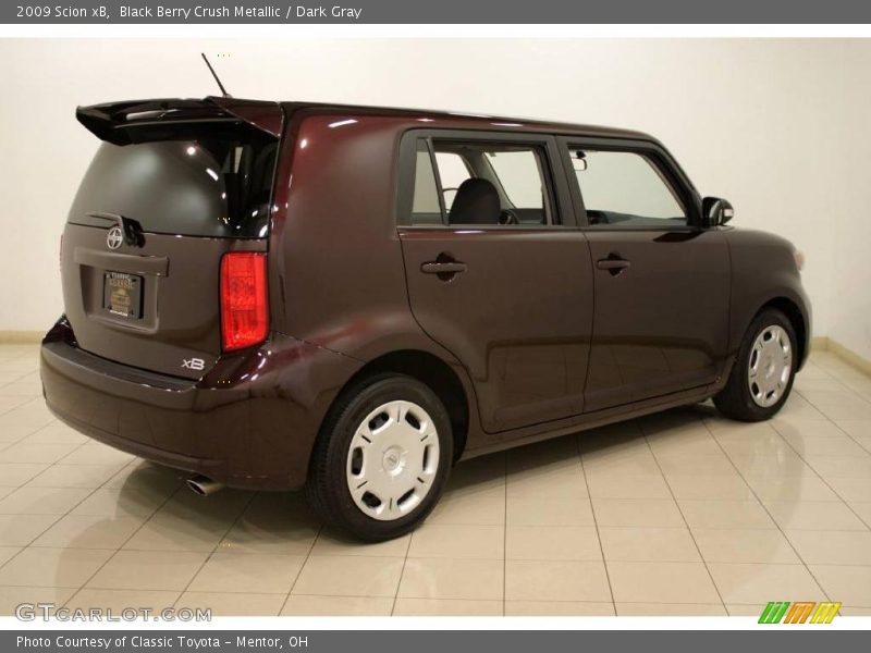 Black Berry Crush Metallic / Dark Gray 2009 Scion xB