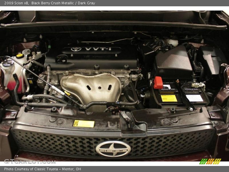 Black Berry Crush Metallic / Dark Gray 2009 Scion xB