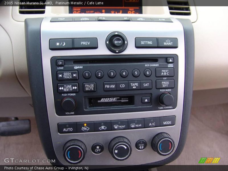 Platinum Metallic / Cafe Latte 2005 Nissan Murano SL AWD