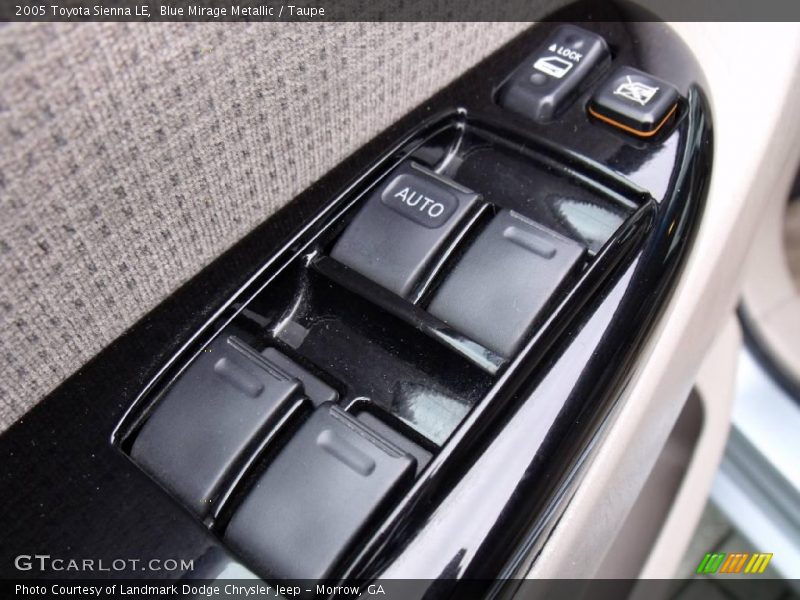 Blue Mirage Metallic / Taupe 2005 Toyota Sienna LE