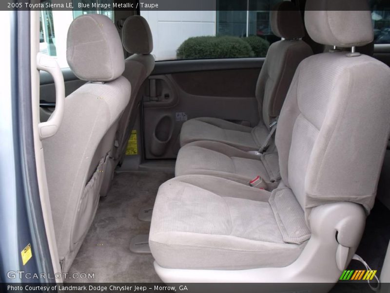 Blue Mirage Metallic / Taupe 2005 Toyota Sienna LE