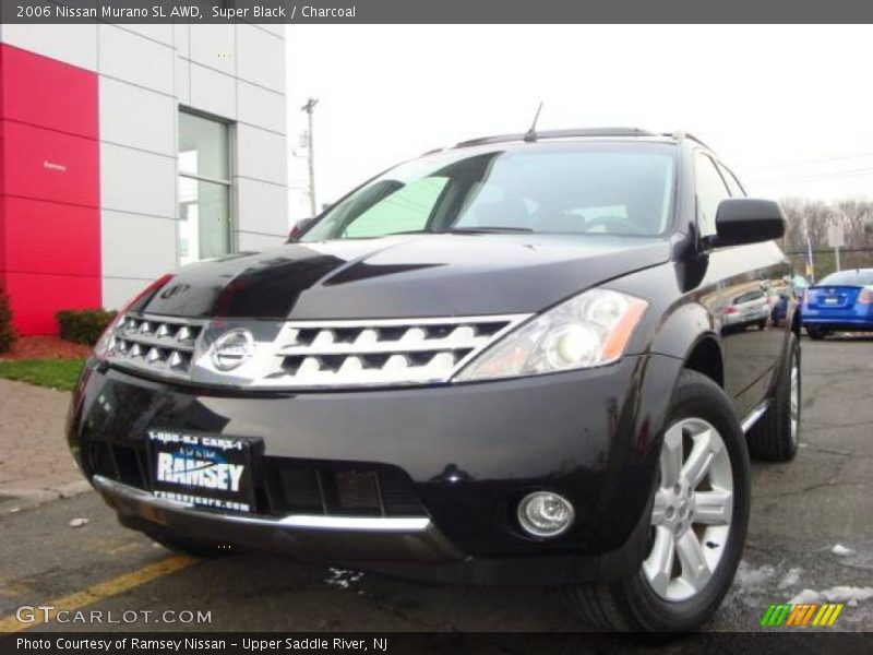 Super Black / Charcoal 2006 Nissan Murano SL AWD