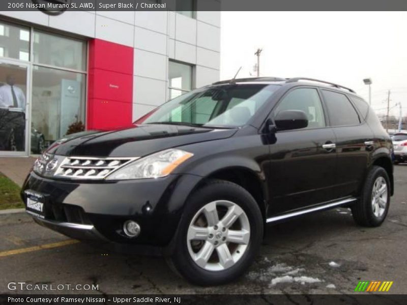 Super Black / Charcoal 2006 Nissan Murano SL AWD