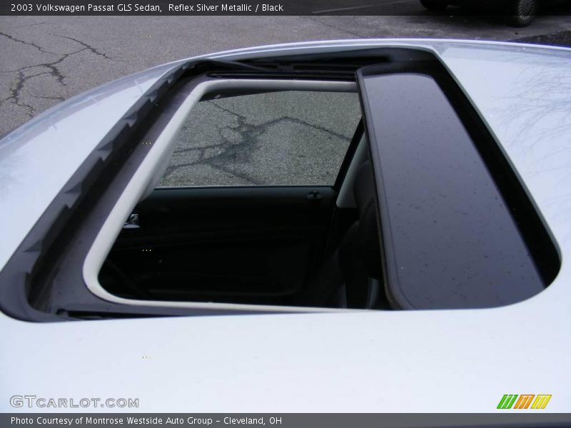 Reflex Silver Metallic / Black 2003 Volkswagen Passat GLS Sedan