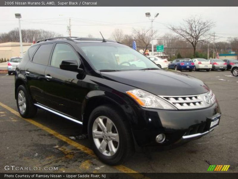 Super Black / Charcoal 2006 Nissan Murano SL AWD