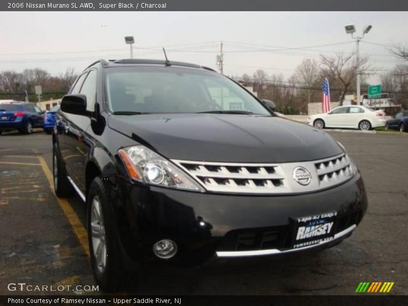 Super Black / Charcoal 2006 Nissan Murano SL AWD