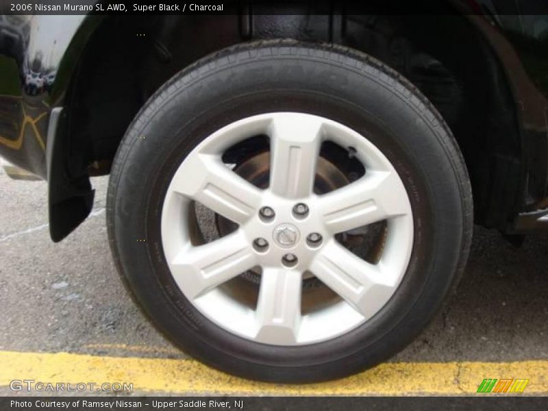 Super Black / Charcoal 2006 Nissan Murano SL AWD