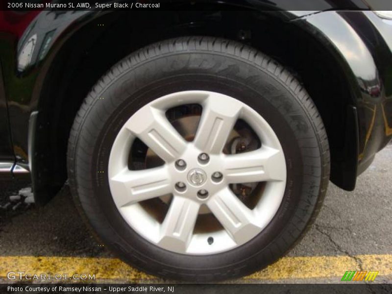 Super Black / Charcoal 2006 Nissan Murano SL AWD