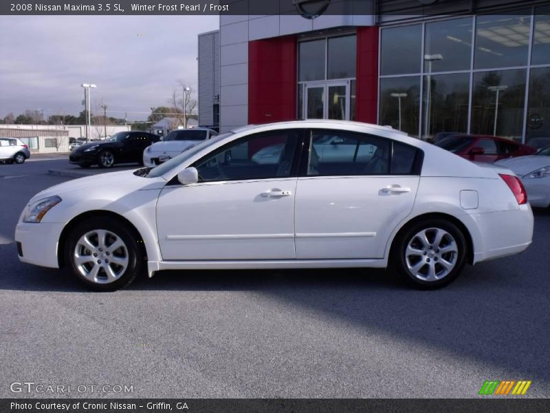Winter Frost Pearl / Frost 2008 Nissan Maxima 3.5 SL