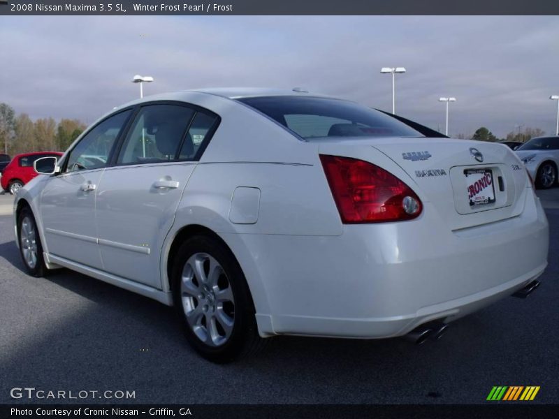Winter Frost Pearl / Frost 2008 Nissan Maxima 3.5 SL