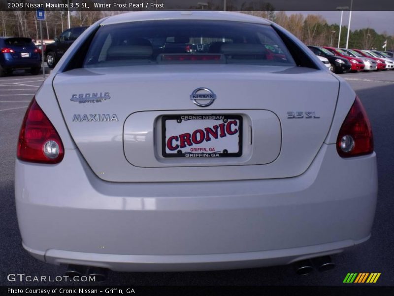 Winter Frost Pearl / Frost 2008 Nissan Maxima 3.5 SL