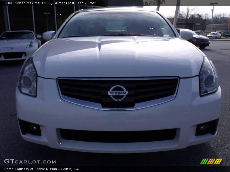 Winter Frost Pearl / Frost 2008 Nissan Maxima 3.5 SL