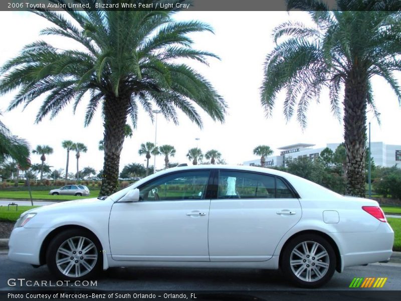 Blizzard White Pearl / Light Gray 2006 Toyota Avalon Limited