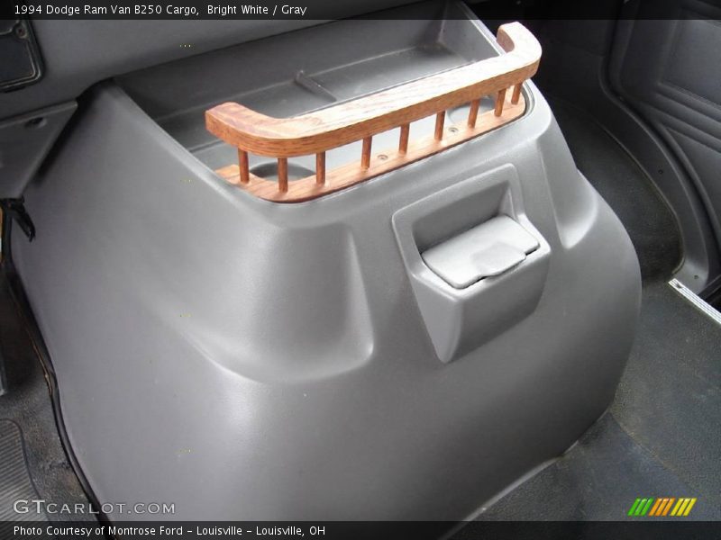 Bright White / Gray 1994 Dodge Ram Van B250 Cargo