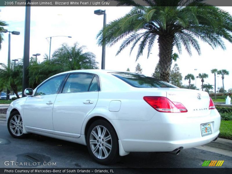 Blizzard White Pearl / Light Gray 2006 Toyota Avalon Limited