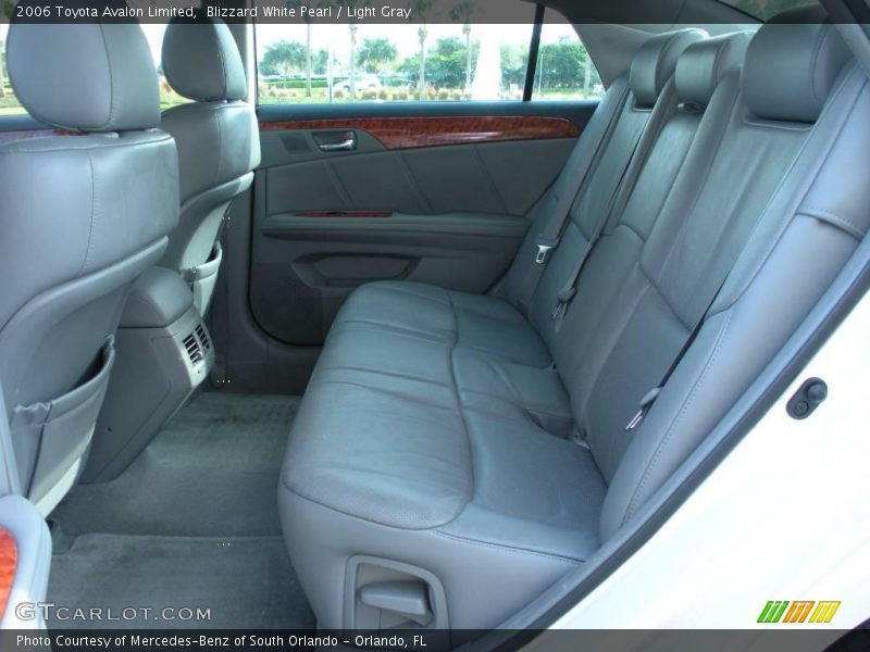 Blizzard White Pearl / Light Gray 2006 Toyota Avalon Limited