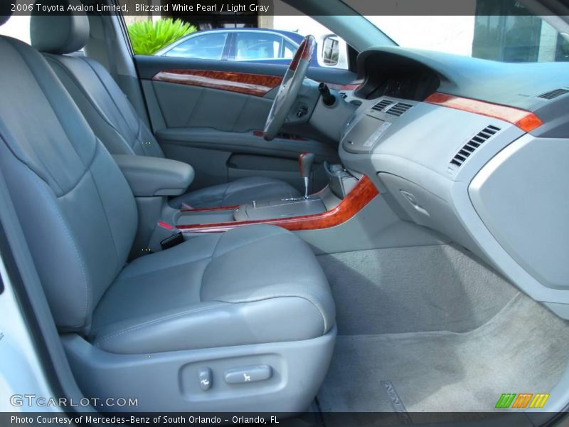 Blizzard White Pearl / Light Gray 2006 Toyota Avalon Limited