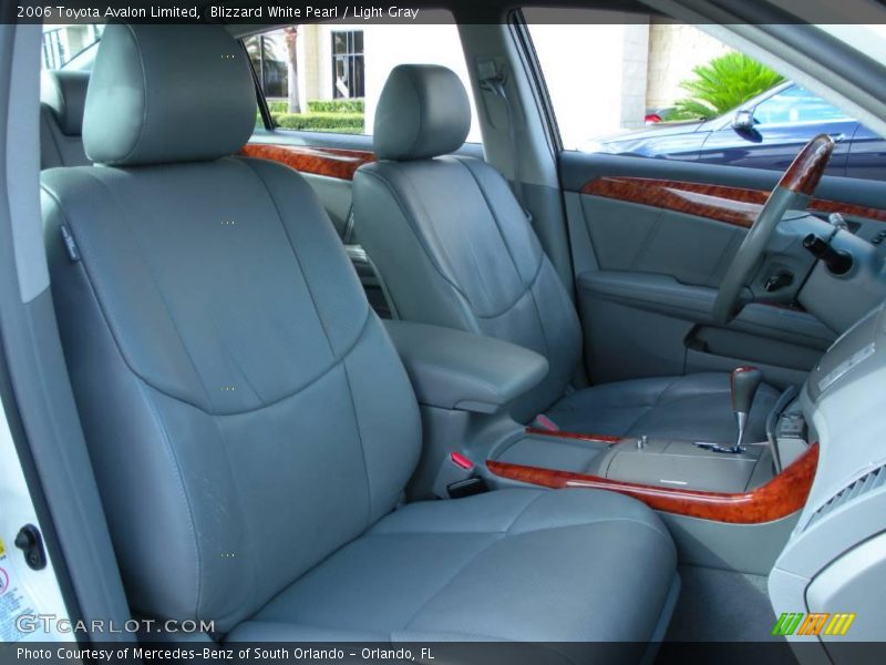 Blizzard White Pearl / Light Gray 2006 Toyota Avalon Limited