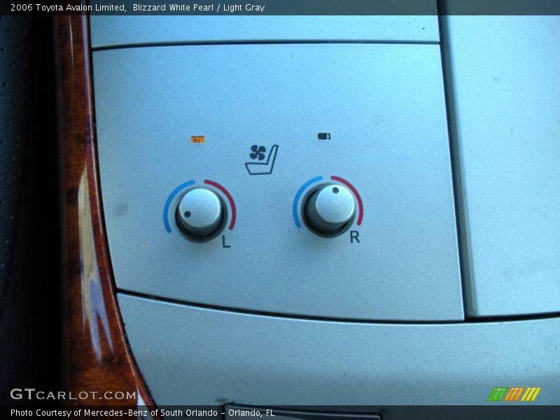 Blizzard White Pearl / Light Gray 2006 Toyota Avalon Limited
