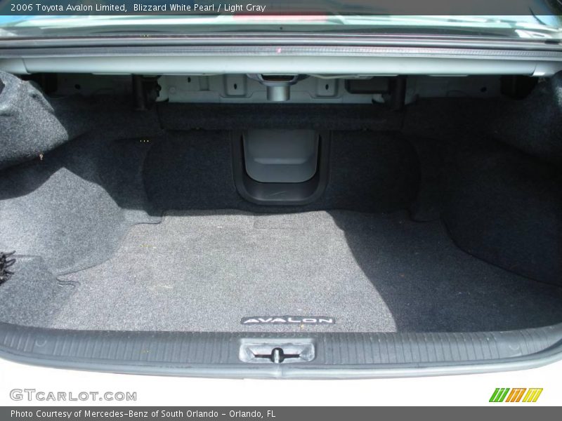 Blizzard White Pearl / Light Gray 2006 Toyota Avalon Limited