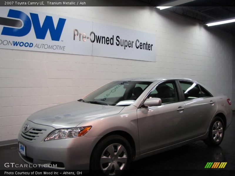 Titanium Metallic / Ash 2007 Toyota Camry LE