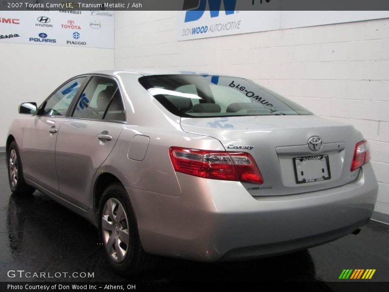 Titanium Metallic / Ash 2007 Toyota Camry LE