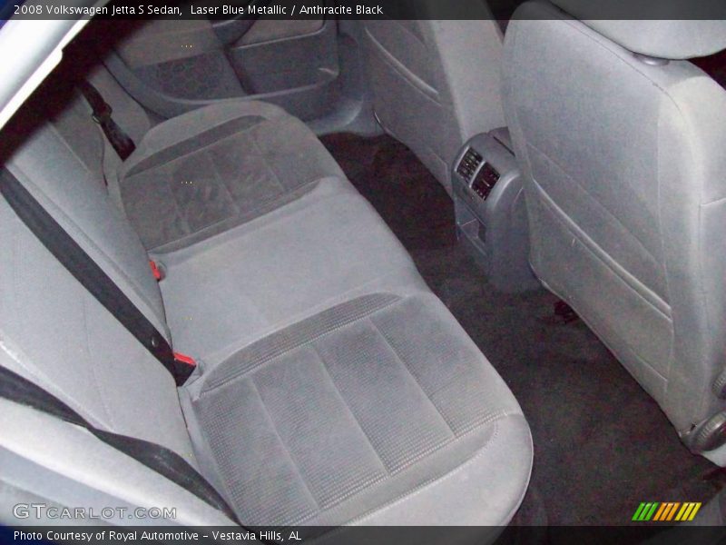 Laser Blue Metallic / Anthracite Black 2008 Volkswagen Jetta S Sedan