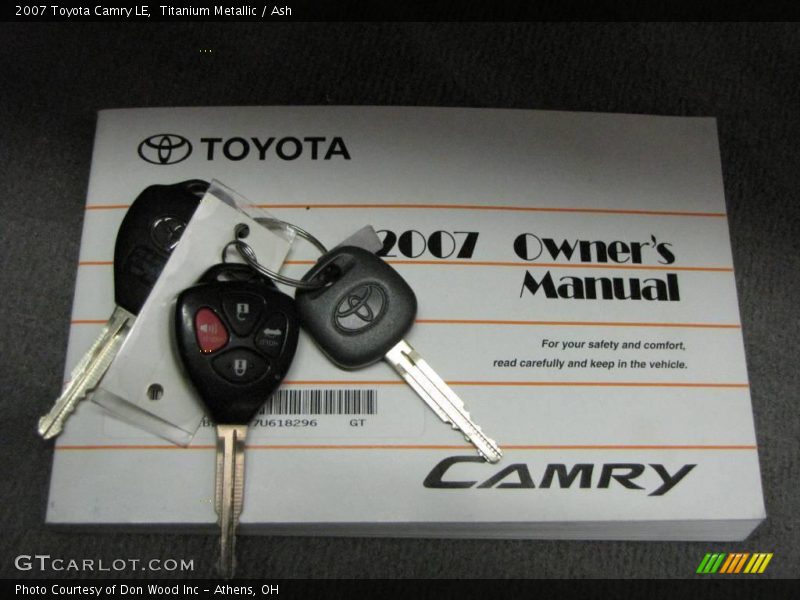 Titanium Metallic / Ash 2007 Toyota Camry LE