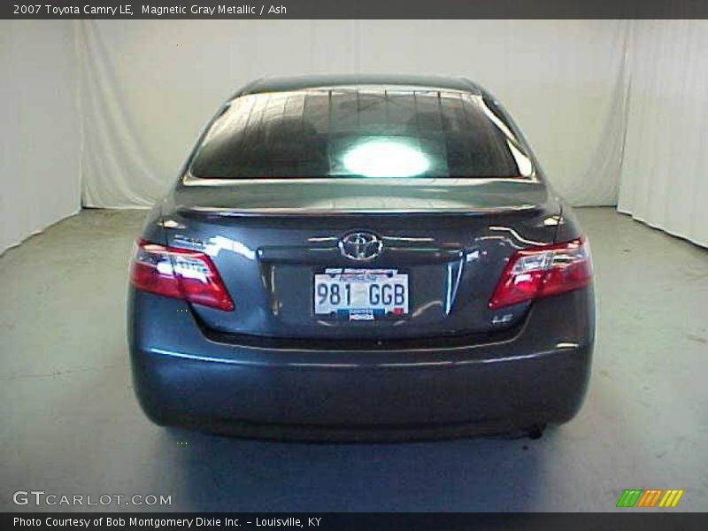 Magnetic Gray Metallic / Ash 2007 Toyota Camry LE