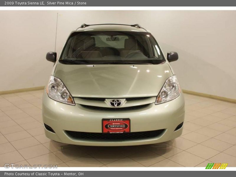 Silver Pine Mica / Stone 2009 Toyota Sienna LE