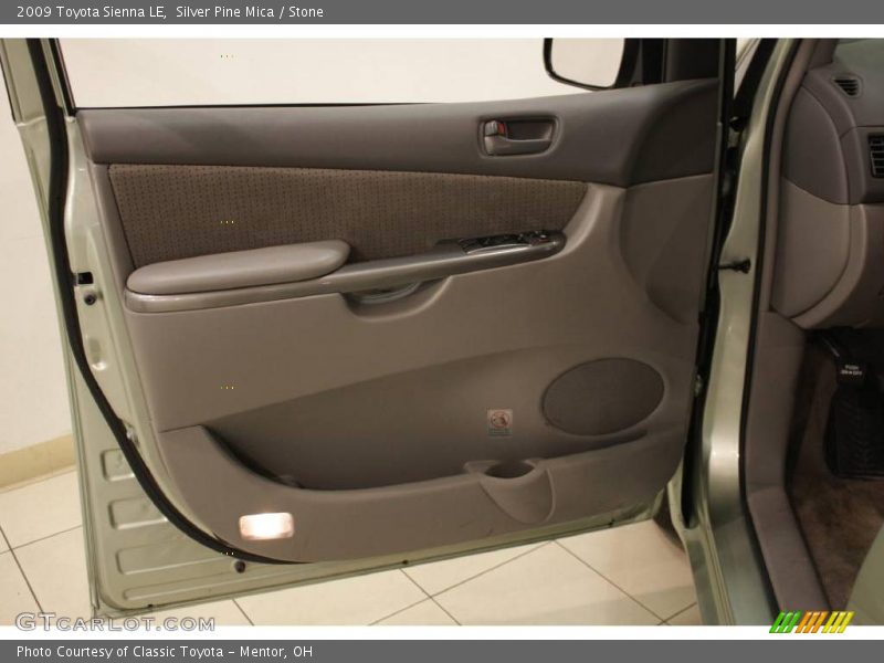 Silver Pine Mica / Stone 2009 Toyota Sienna LE