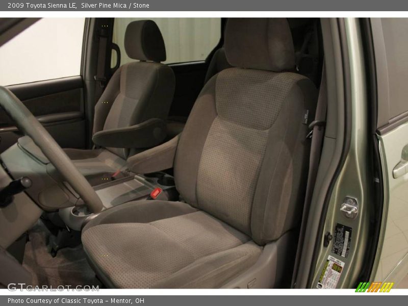 Silver Pine Mica / Stone 2009 Toyota Sienna LE