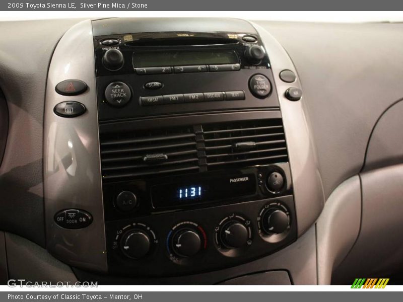 Silver Pine Mica / Stone 2009 Toyota Sienna LE