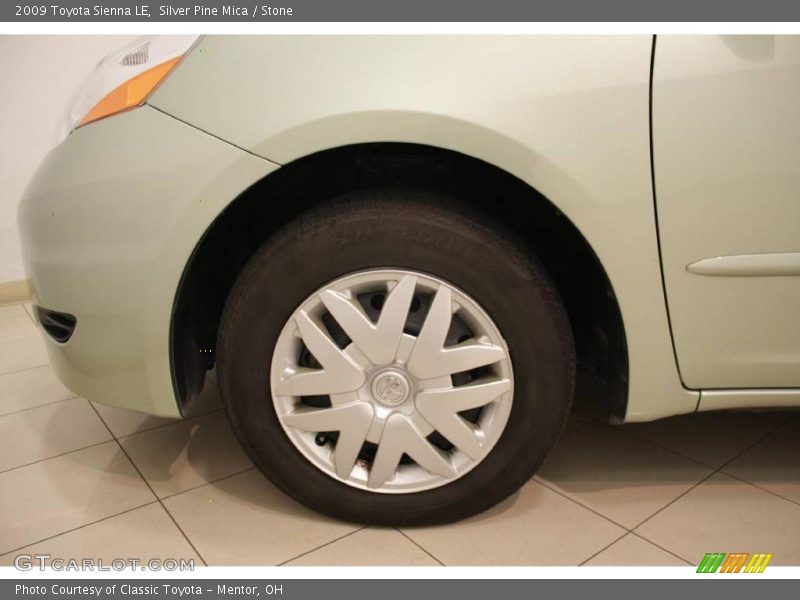 Silver Pine Mica / Stone 2009 Toyota Sienna LE