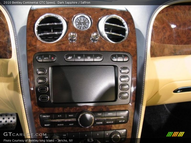 Dark Sapphire / Saffron 2010 Bentley Continental GTC Speed