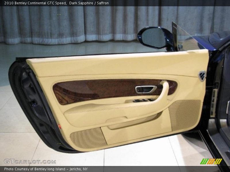 Dark Sapphire / Saffron 2010 Bentley Continental GTC Speed